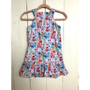 Florence Eiseman girls sleeveless floral summer dress Size 7